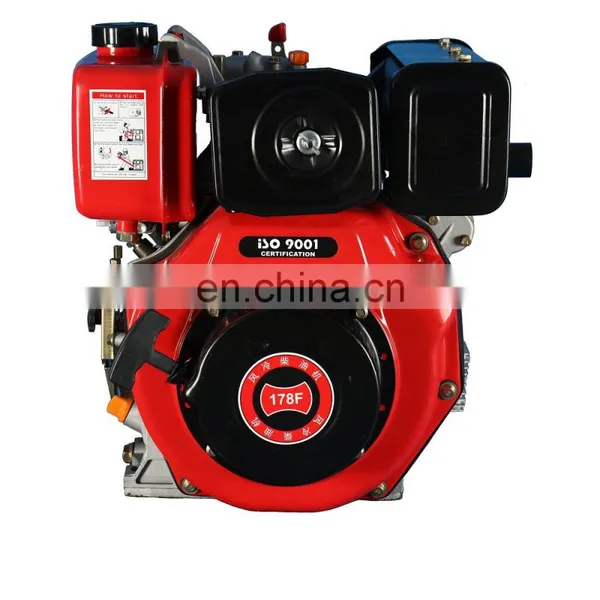 Brand New 4 Stroke Small Single Cylinder Air Cooled Diesel Engine 178F photo-2