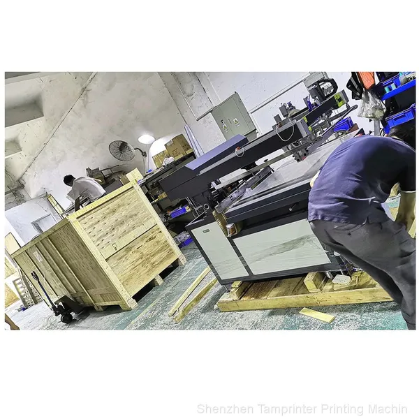 TM-Z1 UV Ink Automatic Screen Printing Machine for Paper photo-2