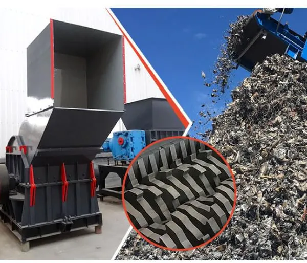 Crushing More Than 100 Kinds of Solid Metal Materials Metal Crusher Machine photo-3
