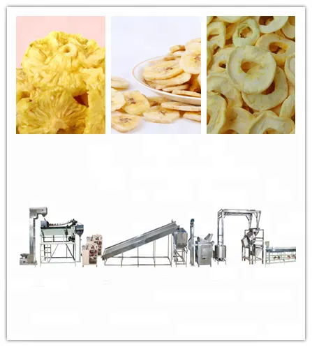 Easy Operation & High Efficiency Banana Plantain Chips Production Line Fruit Chips Machine photo-5