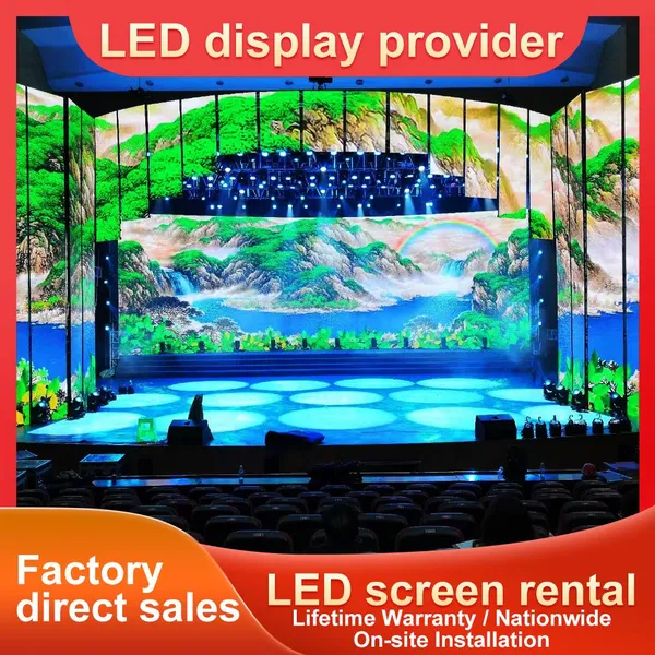 Likang LED Display P3.91 Indoor and Outdoor Wedding Stage Mobile Rental Screen P4.81 Die-cast Aluminum Flight Case photo-5