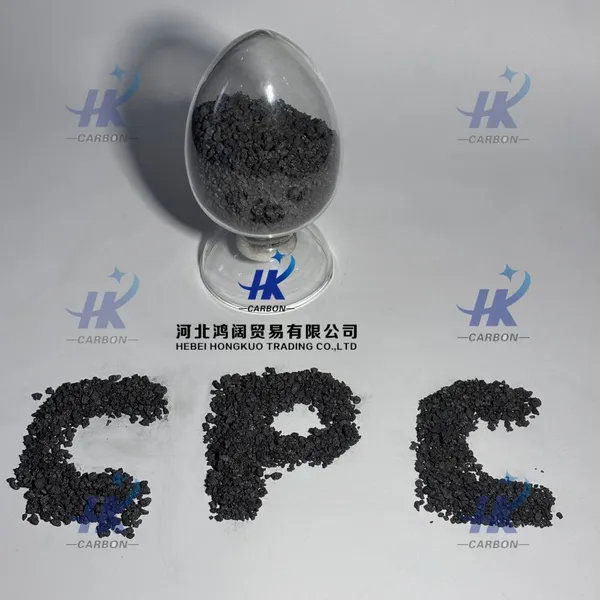 Calcined Petroleum Coke CPC for Carbon Electrode Paste Raw Material Good Plasticity