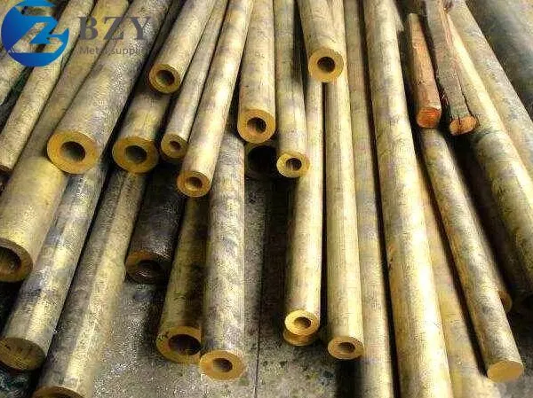 Metal Hot Selling Seamless Round Pure Copper Tubes ASTM B280 Straight Copper Brass Pipes China Supplier photo-5