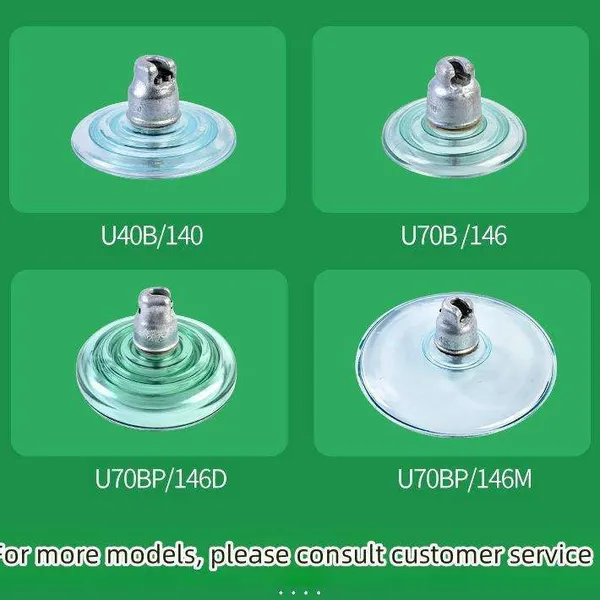 U70BS 210 Glass Insulator for Wind Farm & Solar Plant Lightning Protection Grids photo-5