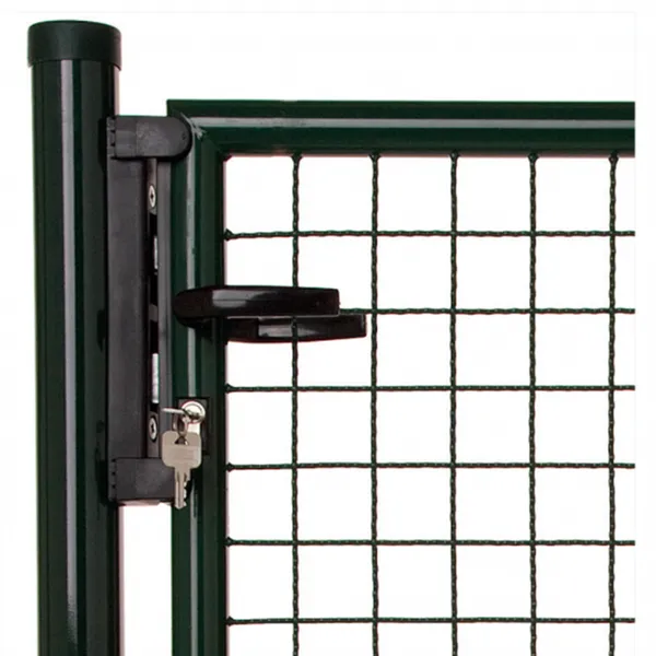 Security Garden 3D Panel Fence Gate With Lock and Keys Single Walk Gate photo-2