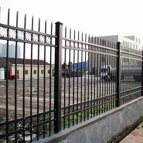 Heavy Duty Welded Zinc Steel Fence, Q235 Steel, 3.0mm Wire Diameter, 2.4m Length photo-2