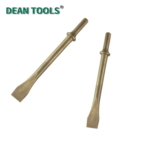 Non-Sparking Pneumatic Chisel(Flat Head),Chisel Aluminium Bronze Non-Sparking Chisel Spark-Free Safety Pneumatic Chisel photo-2