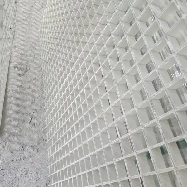 Solar Module Plant FRP Grating Chemical Resistant Anti Slip Clean Production Floor Panel