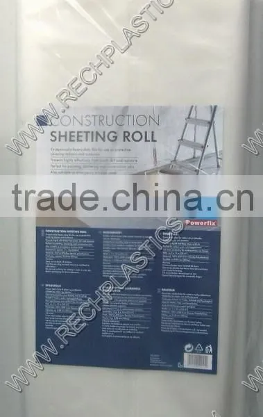 Polythylene Transparent Drop Sheet Cover photo-2
