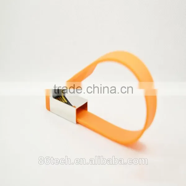 Best Selling Wrist Band Bracelet Wearable Usb Flash Drive photo-4