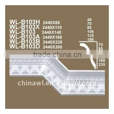 Gypsum Cornice Plaster Corner for Ceiling Decoration