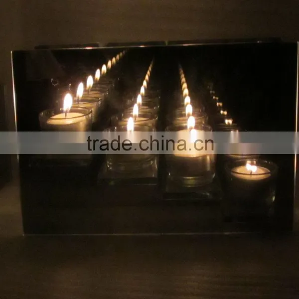 Wholesale Infinity Mirror Votive 3-tier Candle Holders photo-4