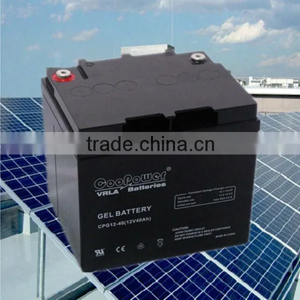 Gel Solar Battery 12V40AH