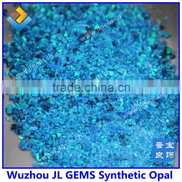 Fashion Created Opal Machine Crush Beads Synthetic Opalc Crush Opal Crush photo-2