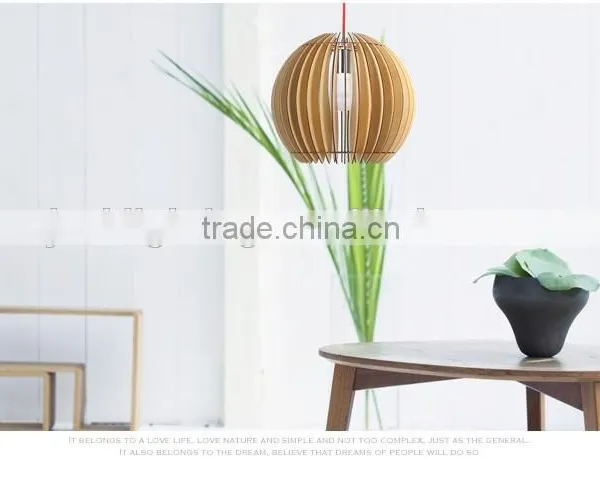 LED Pendant Light JK-8005B-08 Modern LED Pendant Light Wooden Living Room Restaurant Bedroom Lighting photo-5