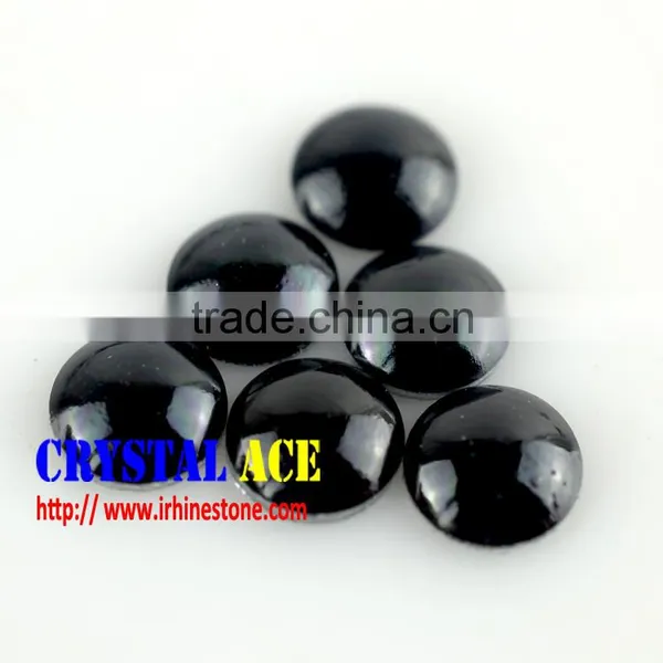 Black Korean Lead Free Aluminum Half-round Pearl China photo-3