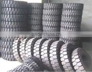 China Hot Sale Industrial Pneumatic Solid Forklift Tire 3.00D-8.00G photo-3