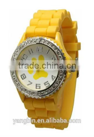 Silicone Japan Quartz Movt Fashion Custom Design Kids Watch photo-2