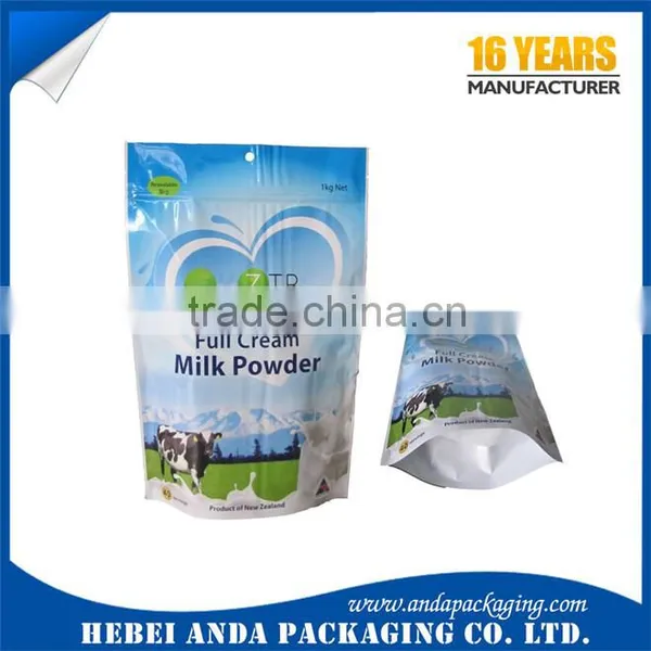 Custom Packaging Full Cream Milk Powder Bag/ Baby Milk Powder Packing Bag Film photo-6
