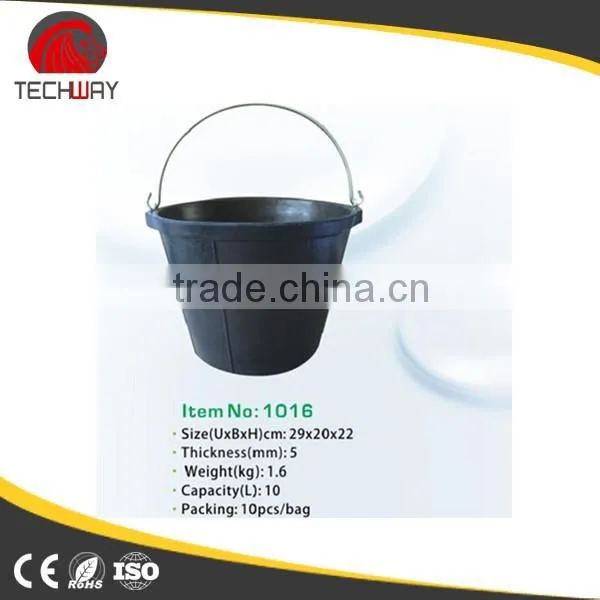 Recycled Rubber Buckets Pails,strong Cement Barrel photo-2