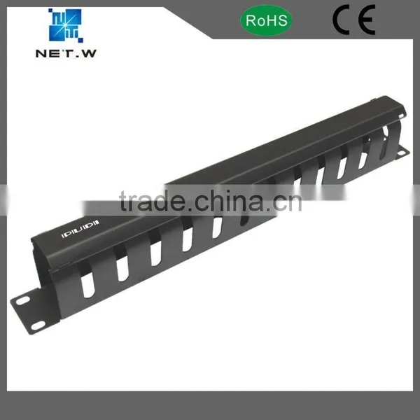 19" Network Cabinet Cable Rubber Management