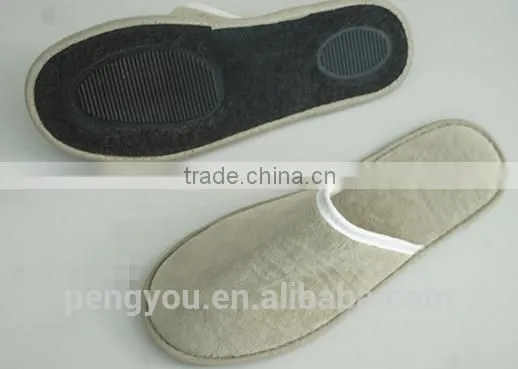 High Quality Close Toe Disposble Slipper With TPR Sole