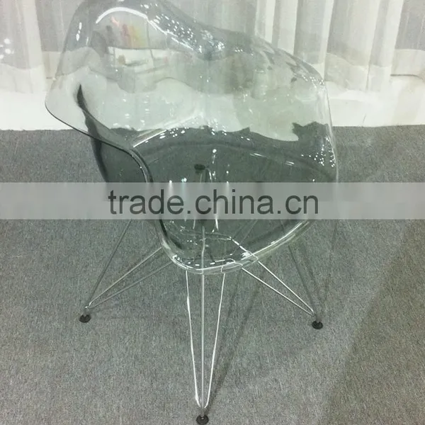 Elegant Design Crystal Transparent Plastic DAR Chair/ PC Eiffel Chair, HYX-602A photo-3