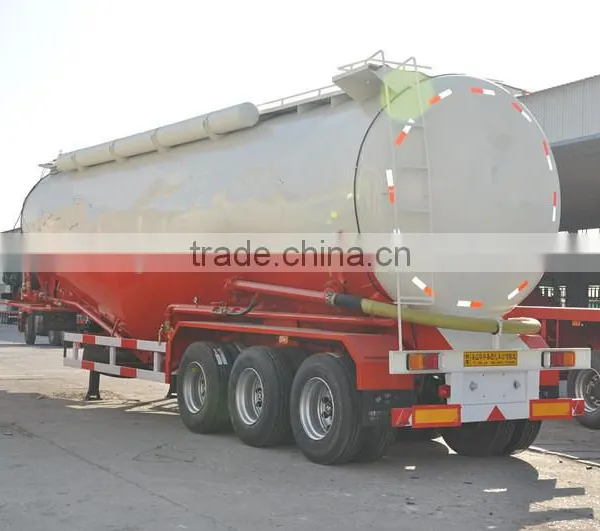 Cheap Price V-shape Bulk Cement Tank Trailer, Bulk Cement Semi Trailer