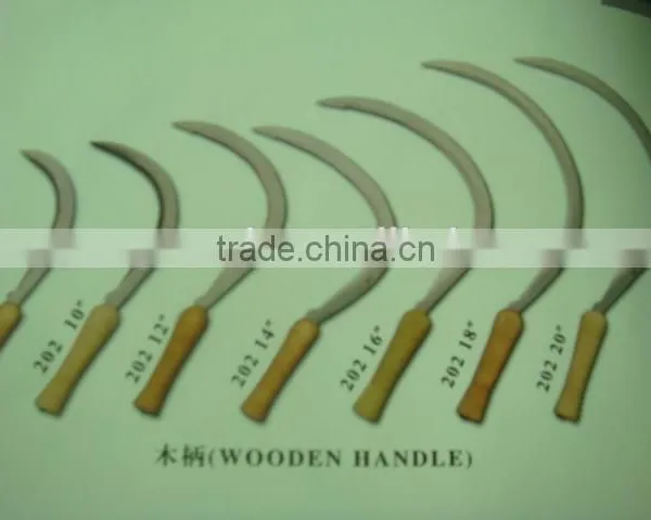 Wooden Handle 202 Series Sickle photo-6