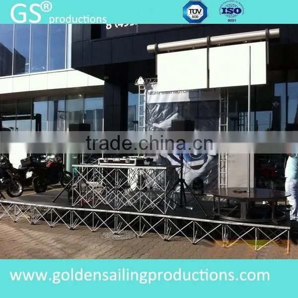On Sale Aluminum Portable Stage for DJ Drummer Stage Deck photo-3