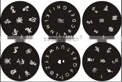 NEW 2012 Nail Art Polish Stamp Stamping Manicure Image Plates