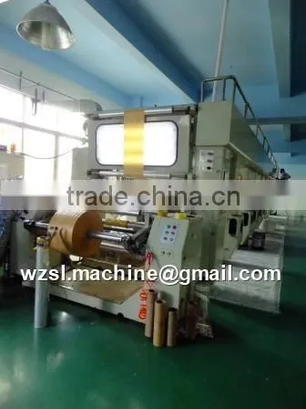 Plastic Paper Aluminum Foil High Speed Computer Rotogravure Printer photo-2