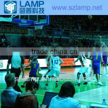 multi dimension led advertising display in the stadium
