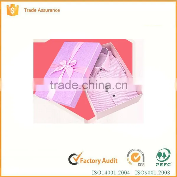 Fashion Design Paper Gift Box With Lid/ribbon/bowknot Elegant Gift Box Supplier's Choice photo-3