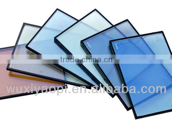 10mm+9A+10mm Tinted Tempered Insulated Glass For Curtain Wall