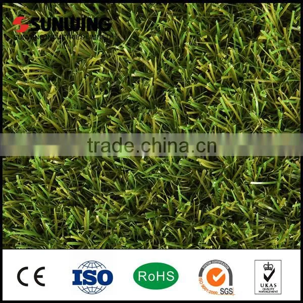 Decorative Green Colorful Landscape Artificial Carpet Synthetic Grass Mat photo-4