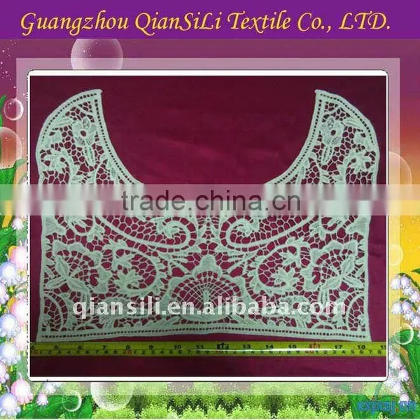 Collar Lace, Water Soluble Collar Lace, Cotton Lace, Water Soluble Cotton Lace