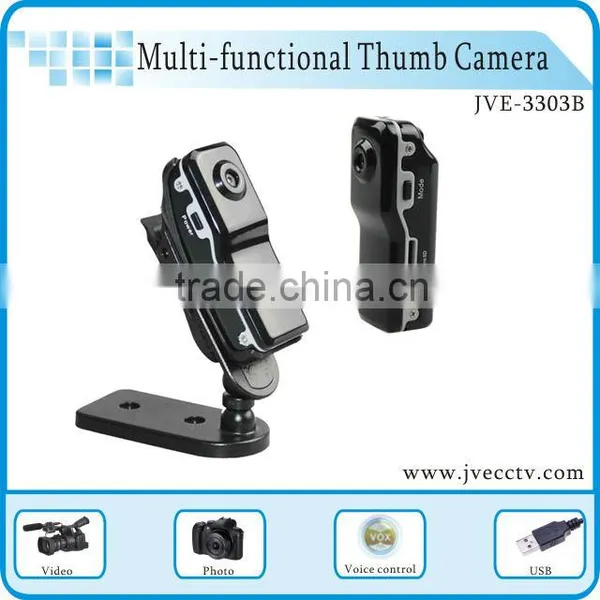 JVE-3303B 720*480 Mini Camcorder, Digital Voice Recorder ,voice Control Camera Recorder