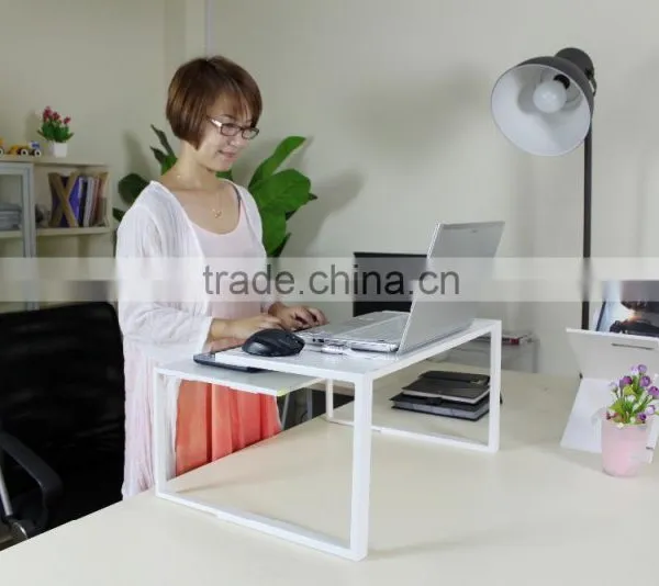Portable Wooden Bamboo Laptop Bed Table for Laptop photo-2