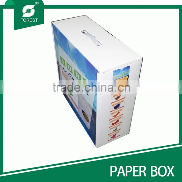 TRIANGLE GIFT PACKING BOX WITH HANDLE photo-3