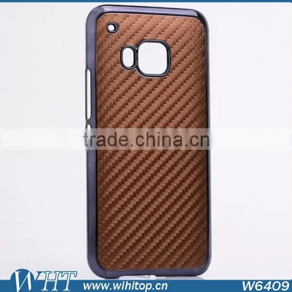Carbon Fibre Skin & Chronr PC Cover Case for HTC ONE M9 photo-4