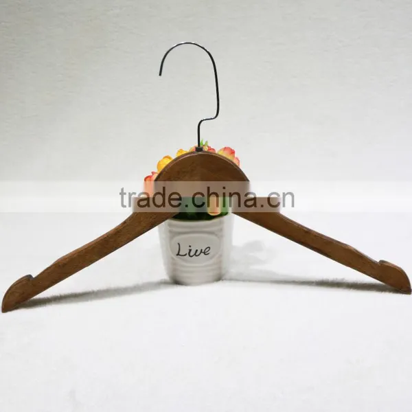 Antique Wooden Clothes Hanger for Shirt/coat/suit/dress