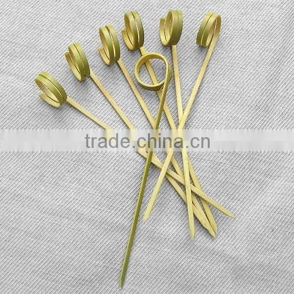 Round Disposable 30cm Bamboo Skewer With Twist photo-5