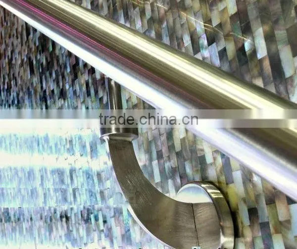 Brick Shell Mosaic Tile Gray Mother of Pearl Mosaic Wall Tile photo-2