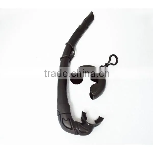Snorkeling Gear Pure Silicone Material Easy Carry Wet-type Dive Snorkel