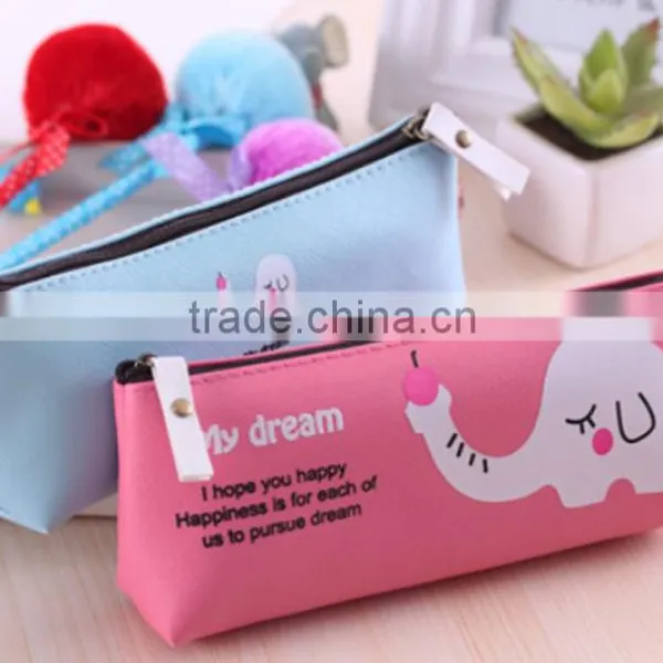 Latest Animal pu Leather Pencil Case , Pencil Bag Made in China photo-3