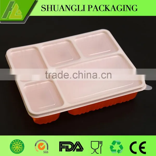 Plastic Food Container Rectangular With Lid photo-2