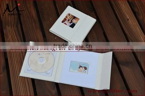 Wedding Leather Fabric Linen DVD USB Credit Card Packaging Box