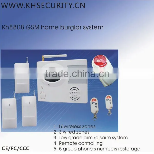 GSM Alarm System- SMS