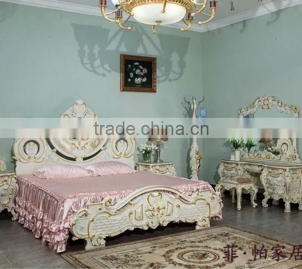 2016 Newest Design King Size Wood Double Bed Models for Bedroom photo-2